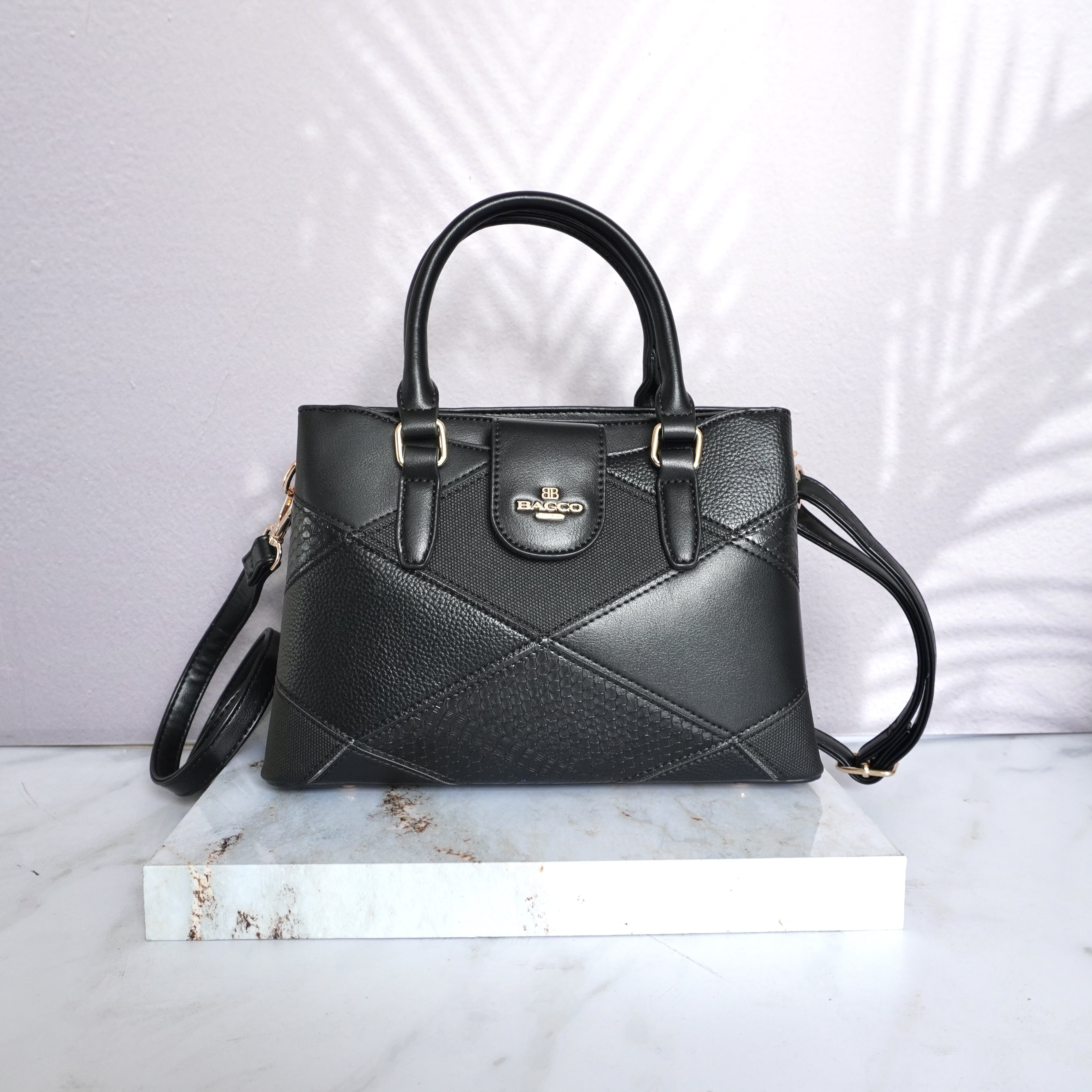 Bolso negro para mujer BOLZ2025