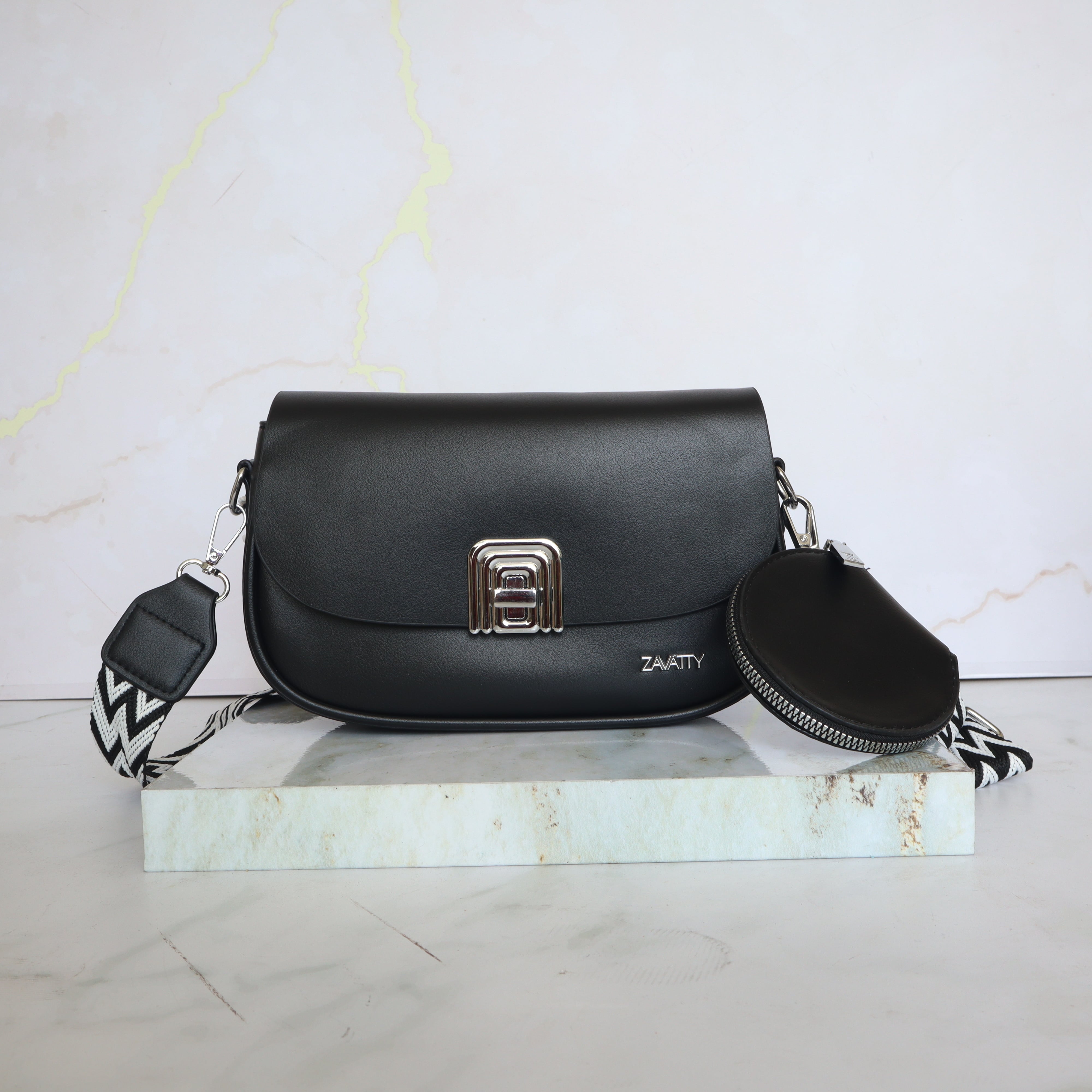 Manos libres negro para mujer BOLZ3329