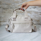 Bolso pequeño gris para mujer BOLZ4123