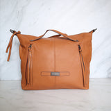 Bolso miel cuero para mujer BOLZ5052C