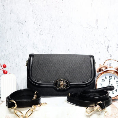 Bolso negro para mujer BOLZ6744