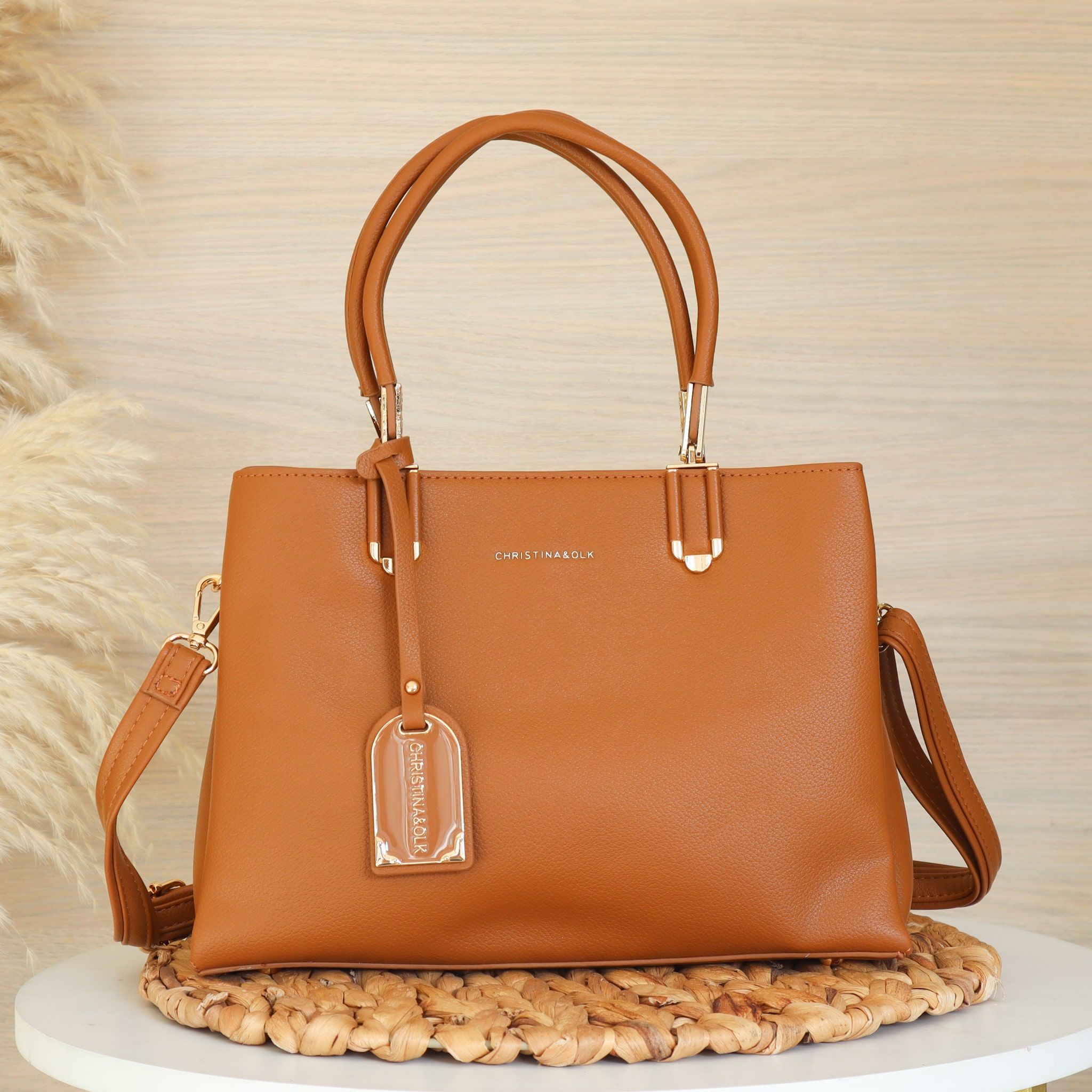 Bolso miel para mujer BOLZ6754