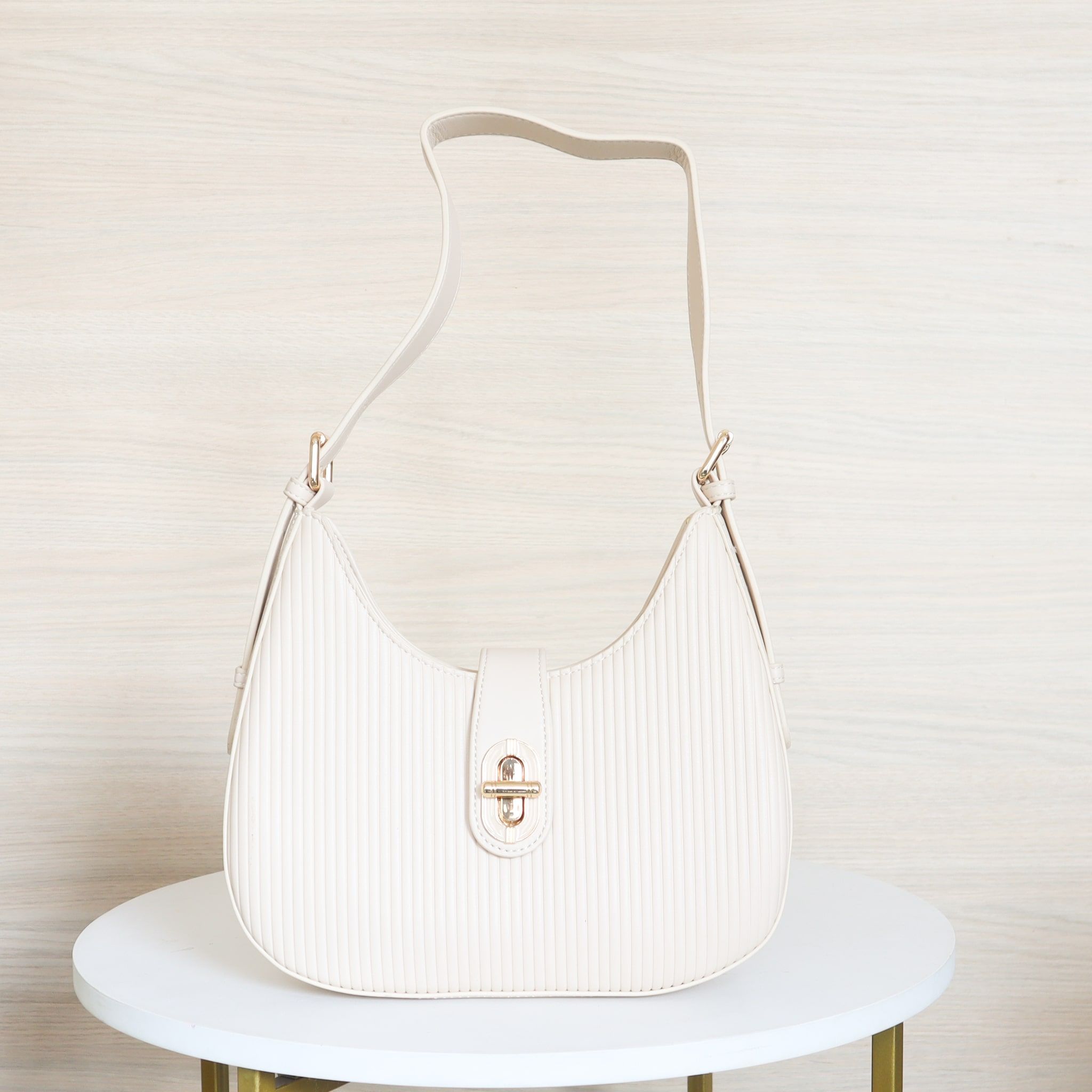 Bolso beige para mujer BOLZ6802