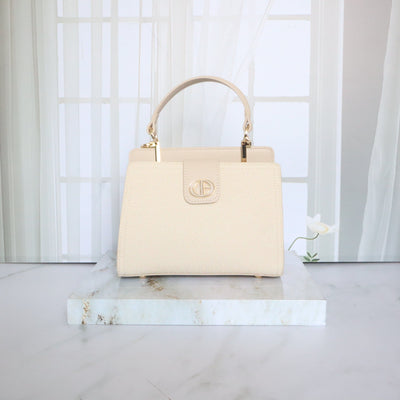 Bolso pequeño beige para mujer BOLZ7235