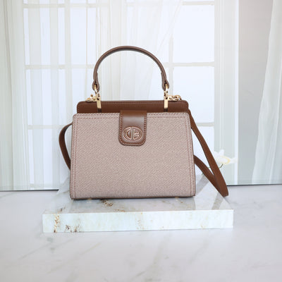 Bolso pequeño cafe para mujer BOLZ7235