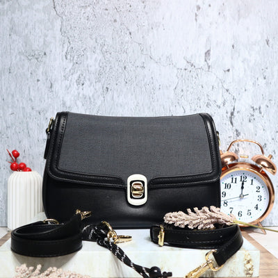 Bolso negro para mujer BOLZ7430