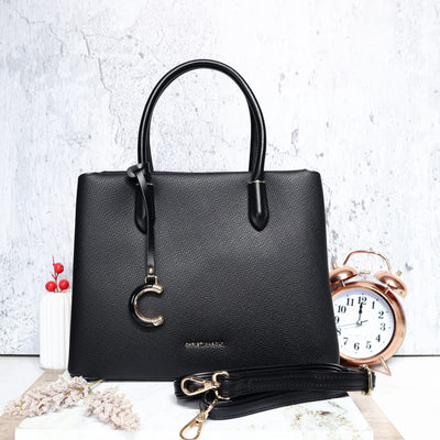 Bolso negro para mujer BOLZ7435