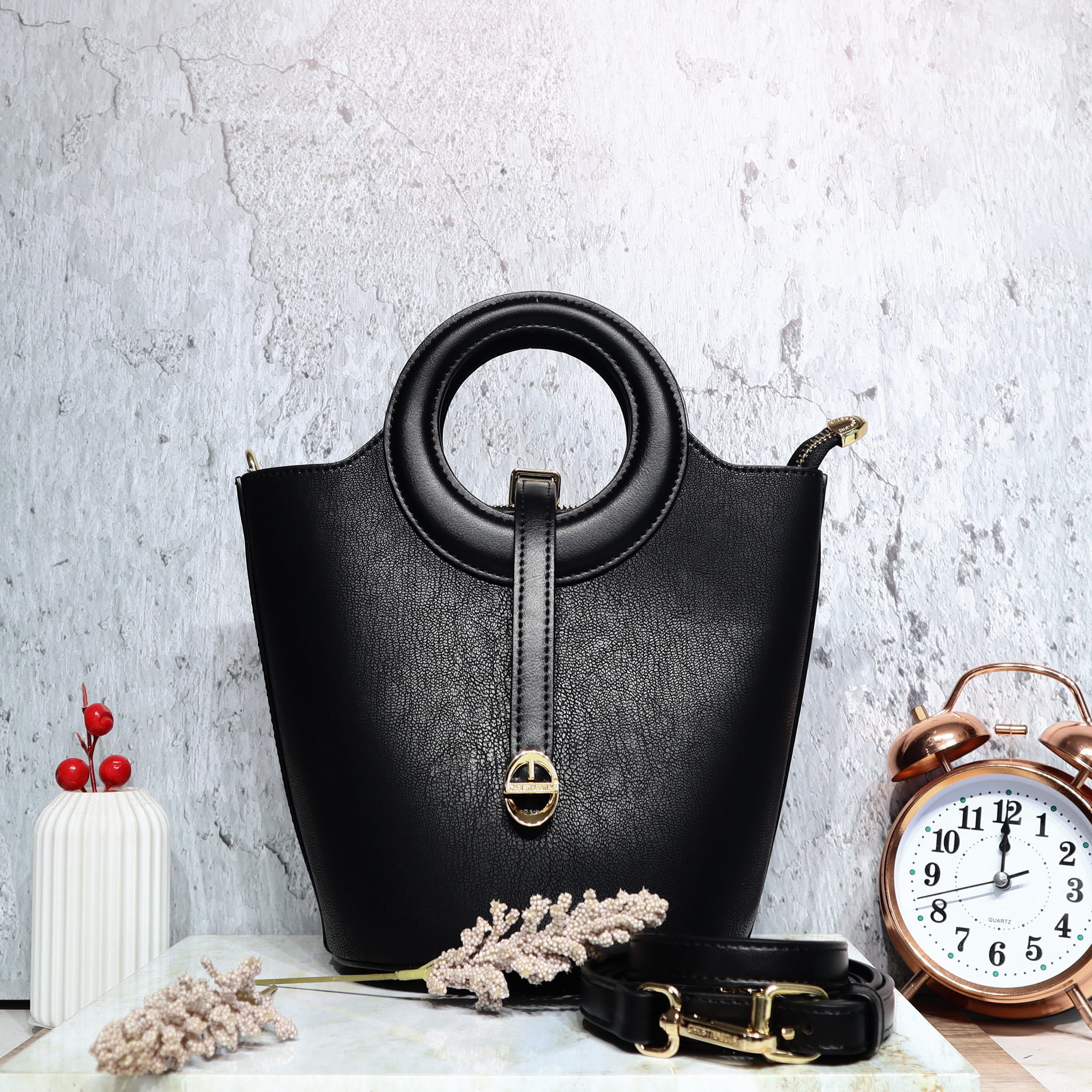 Bolso negro para mujer BOLZ7462
