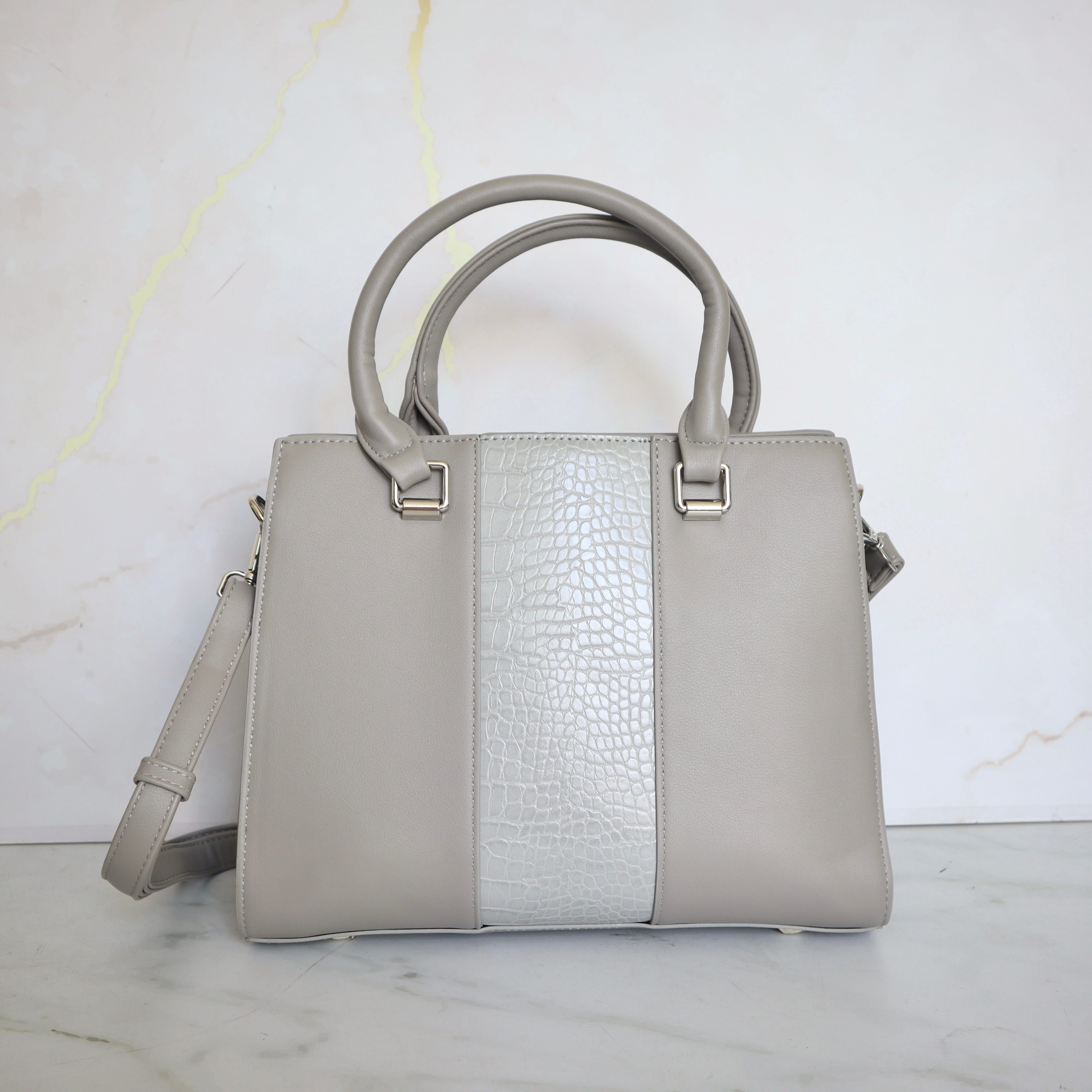 Totbag gris para mujer BOLZ80072