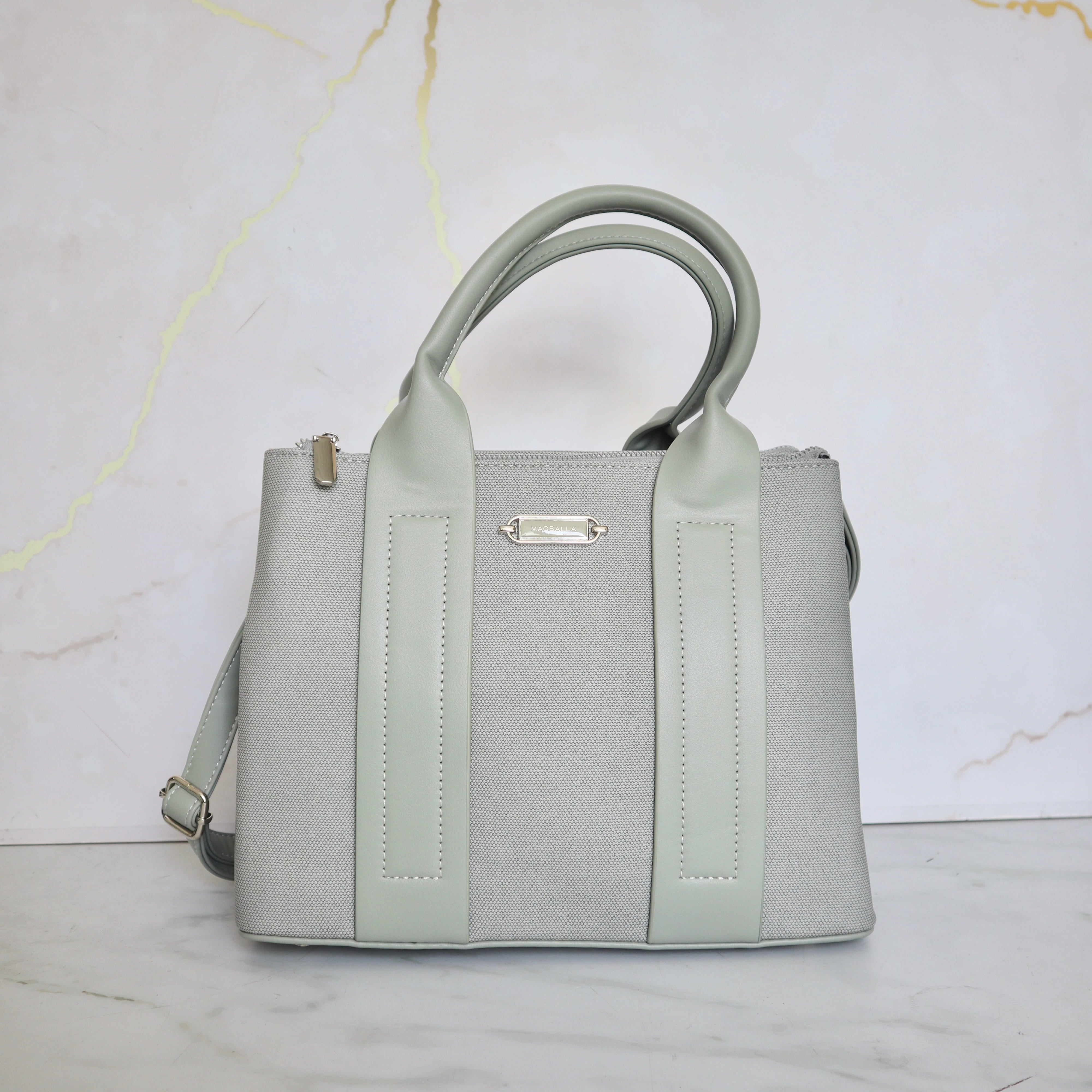 Totbag gris para mujer BOLZ80091