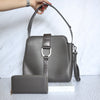 Bolso gris para mujer BOLZ8033