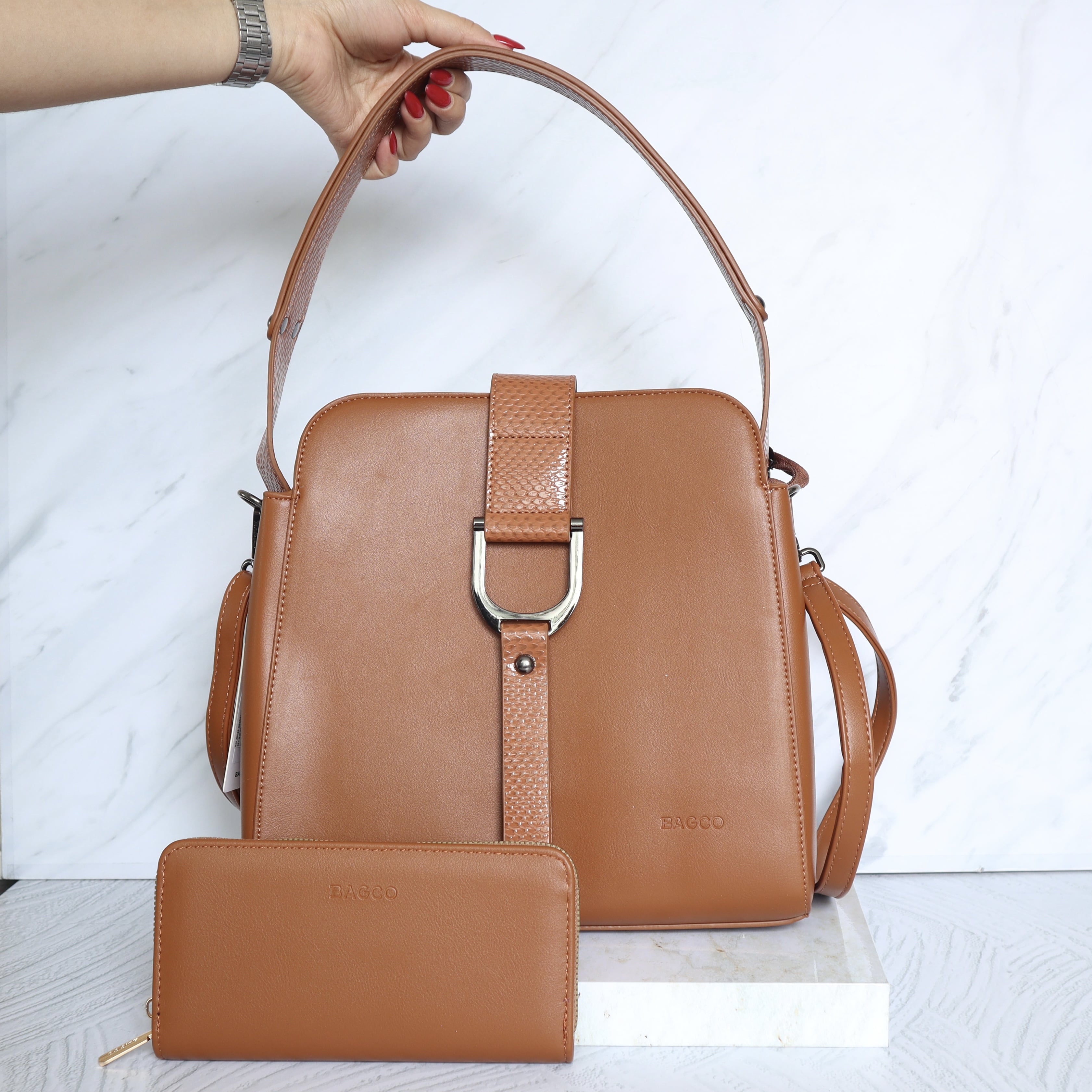 Bolso miel para mujer BOLZ8033