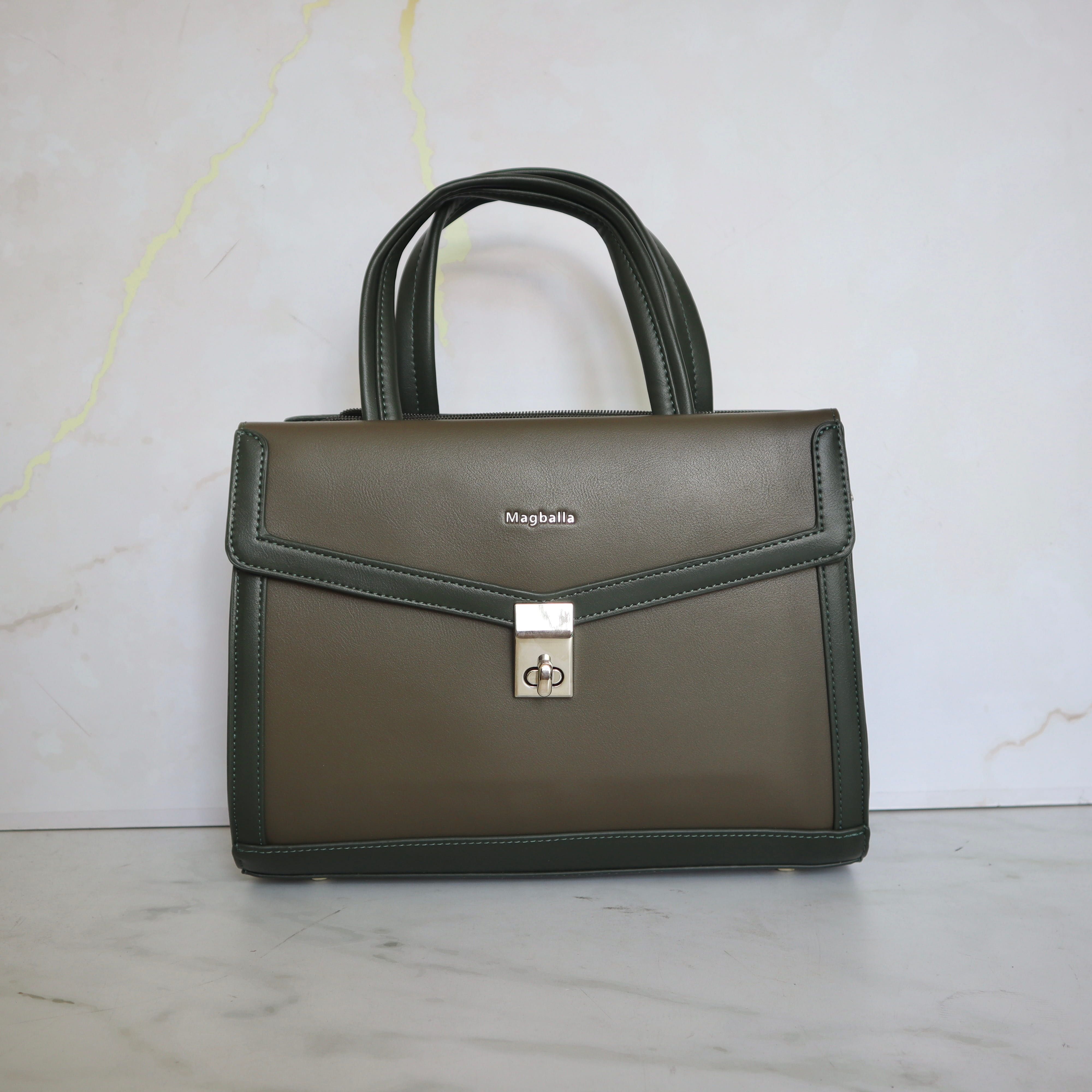 Totbag verde para mujer BOLZ80384