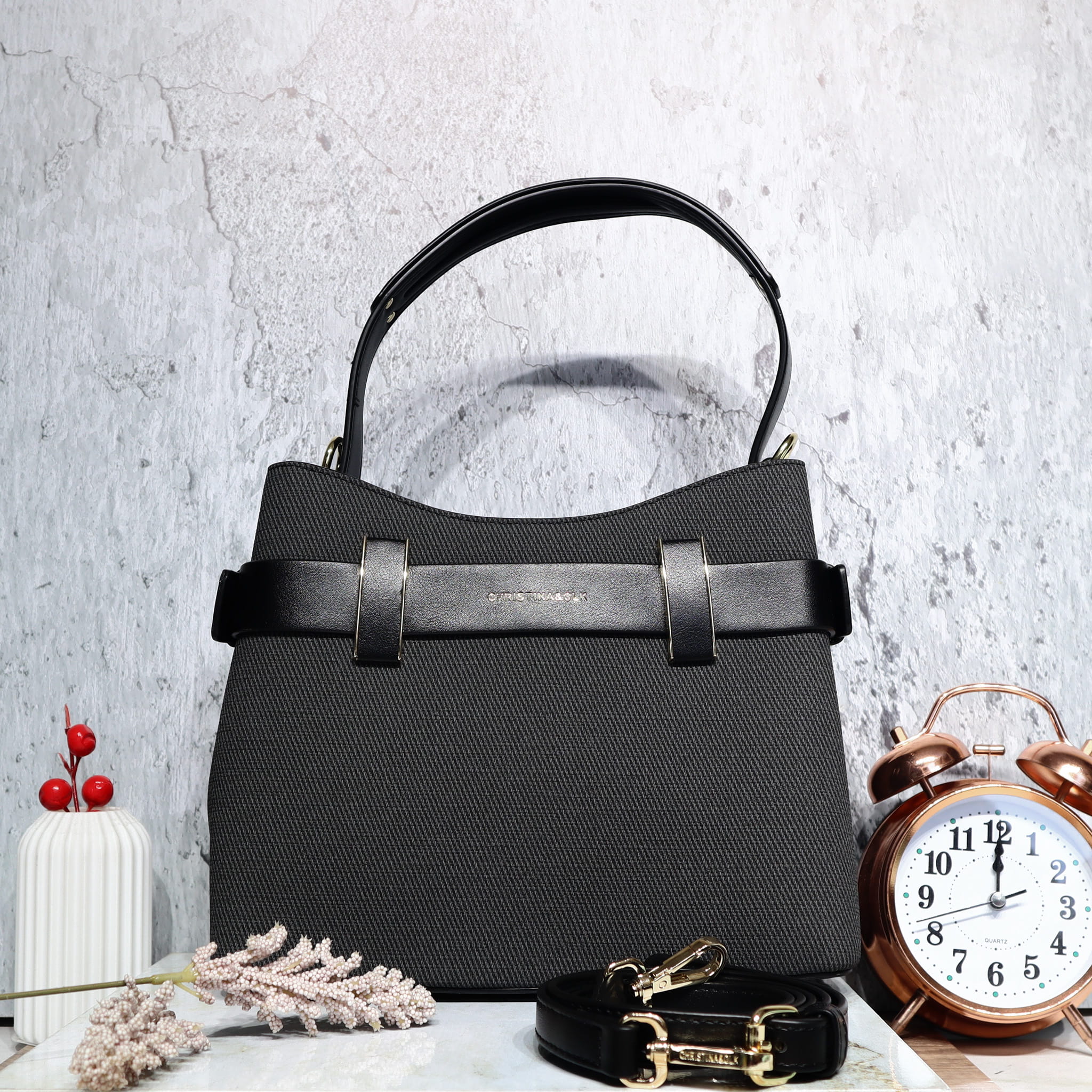 Bolso negro para mujer BOLZ8219