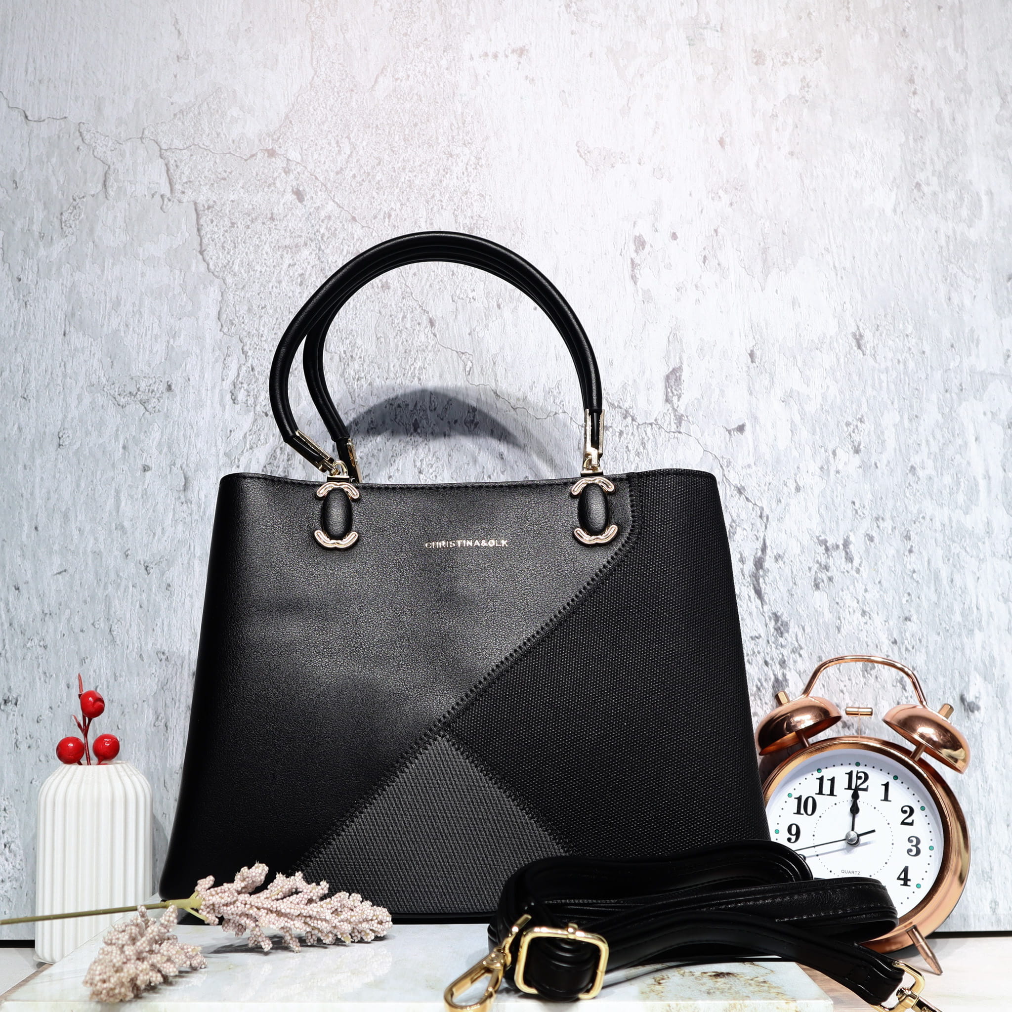 Bolso negro para mujer BOLZ8221