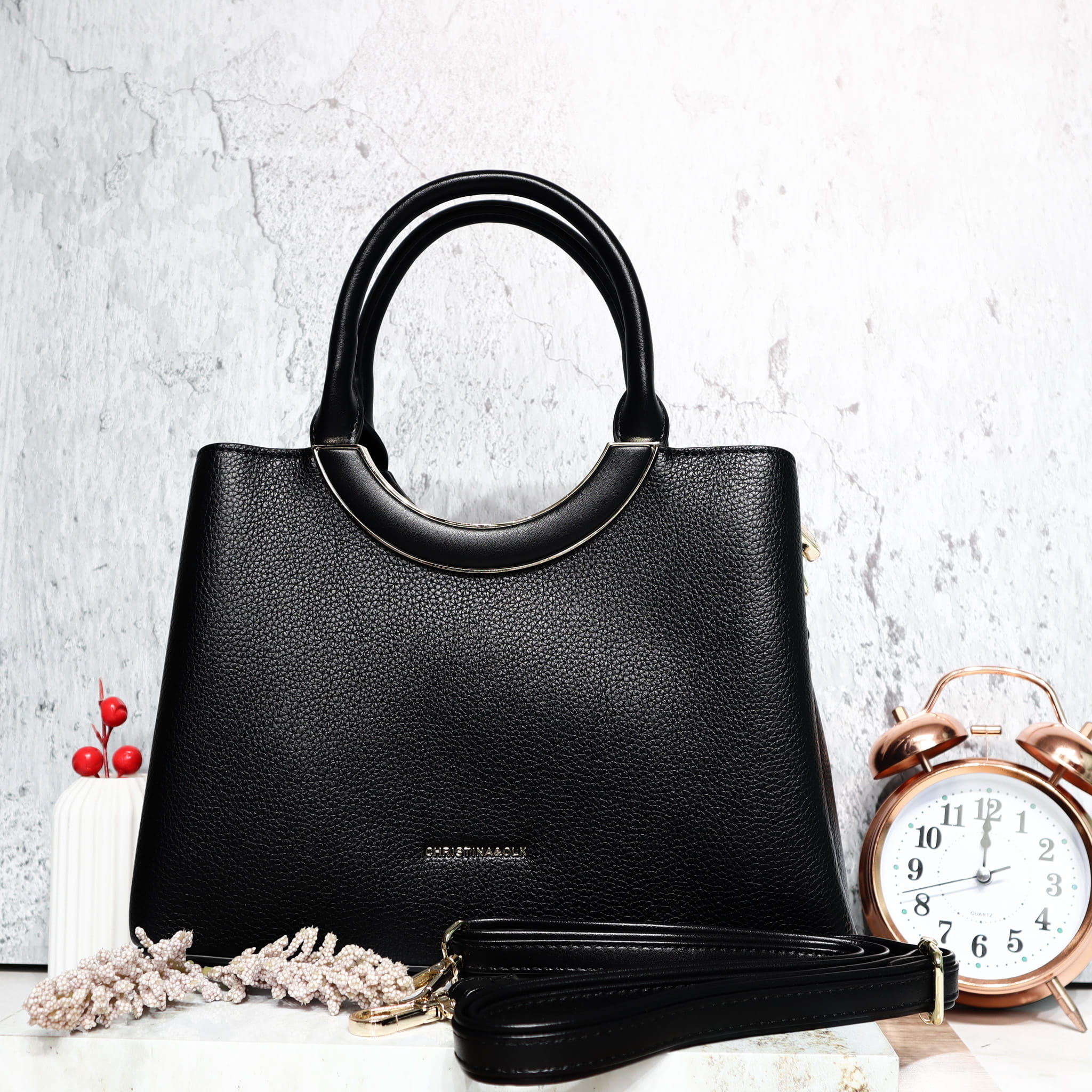 Bolso negro para mujer BOLZ8250