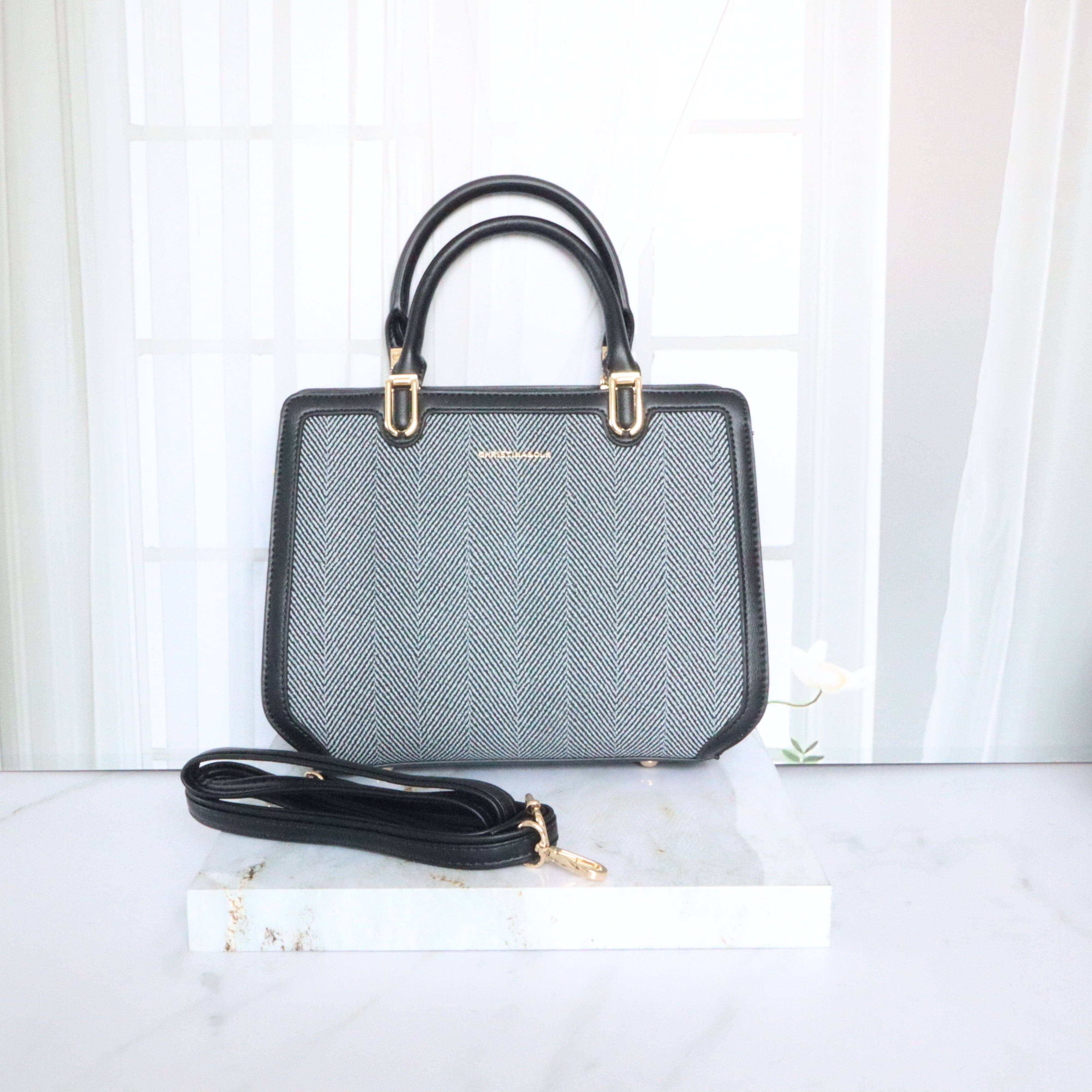 Bolso negro para mujer BOLZ8303