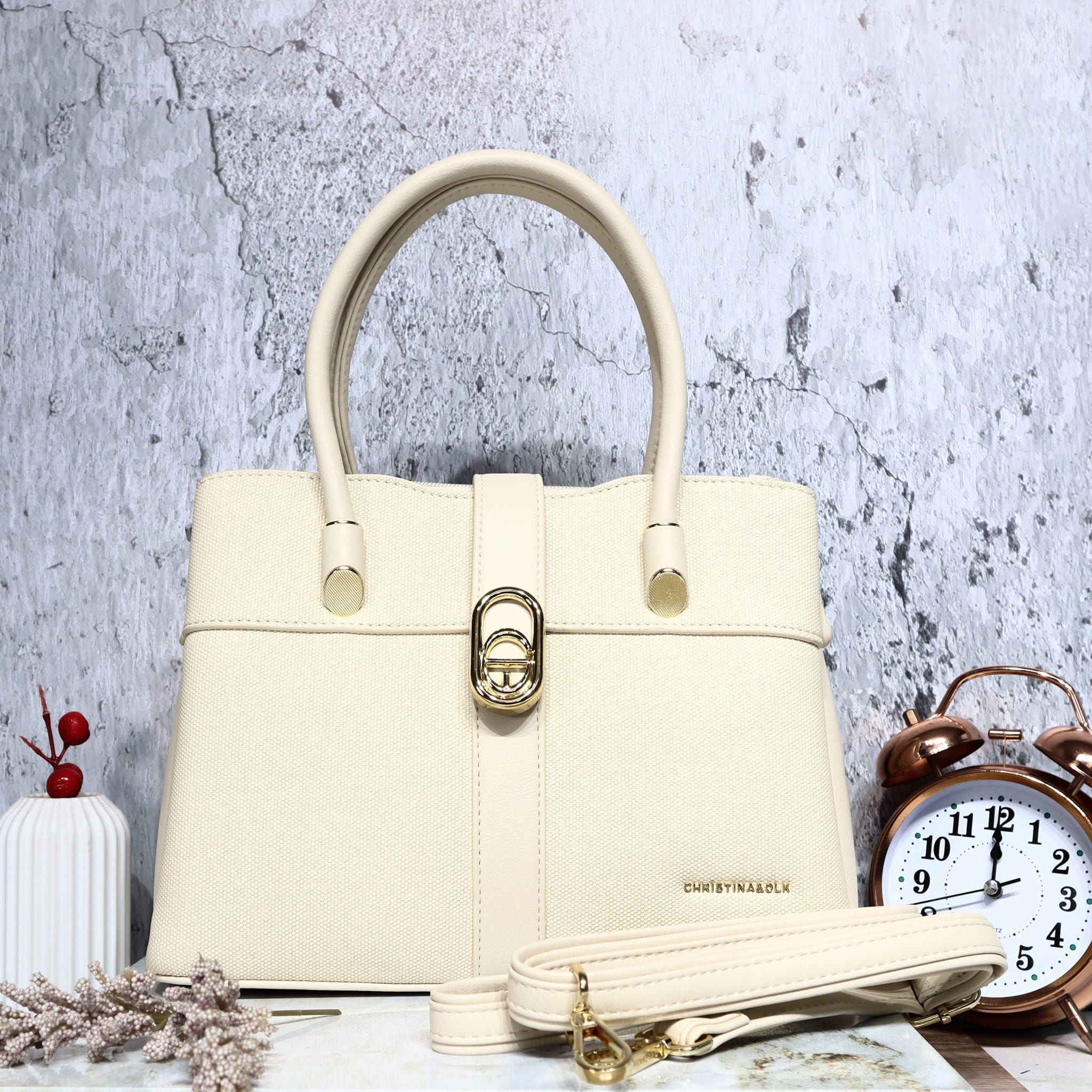 Bolso blanco para mujer BOLZ8356