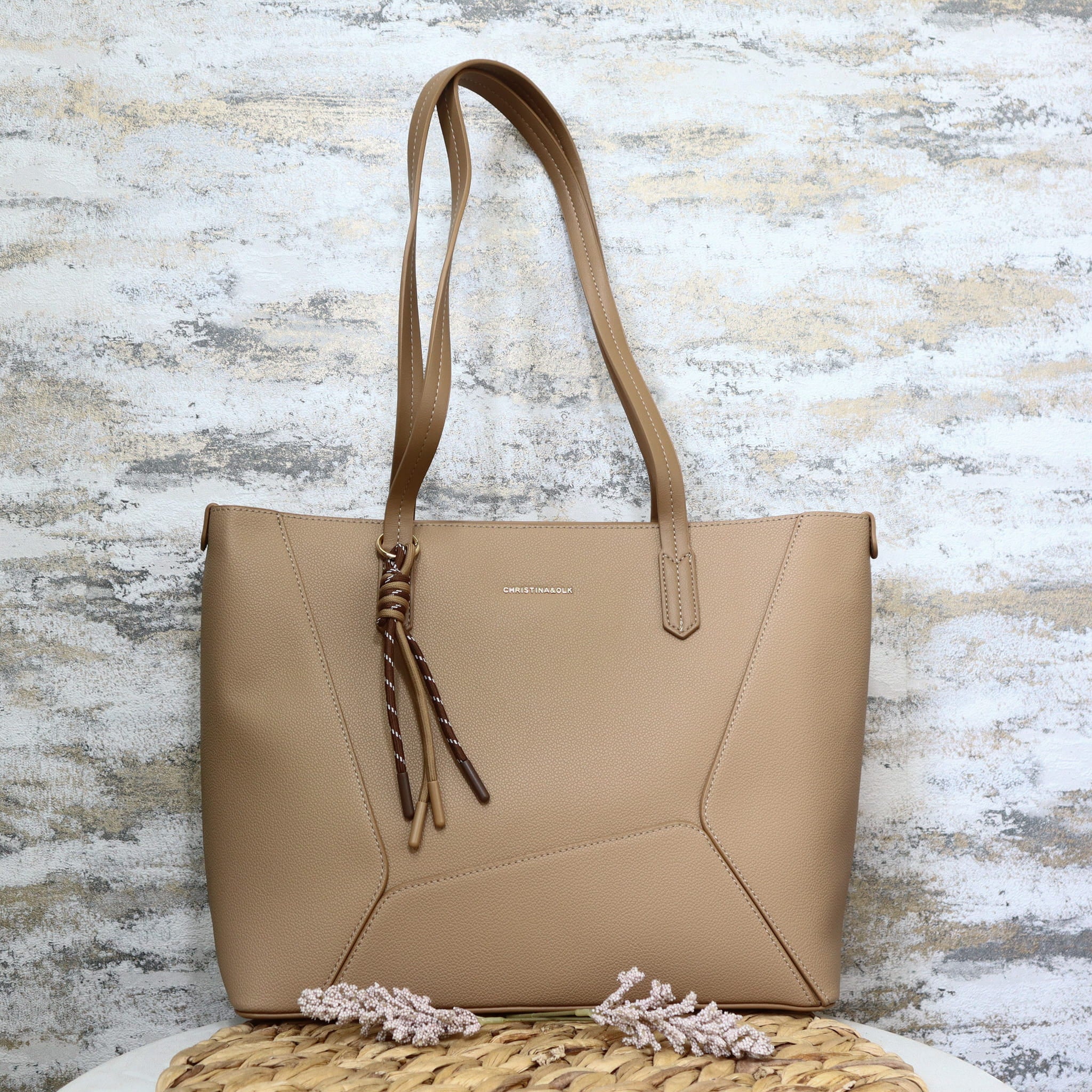 Bolso kaki para mujer BOLZ8375
