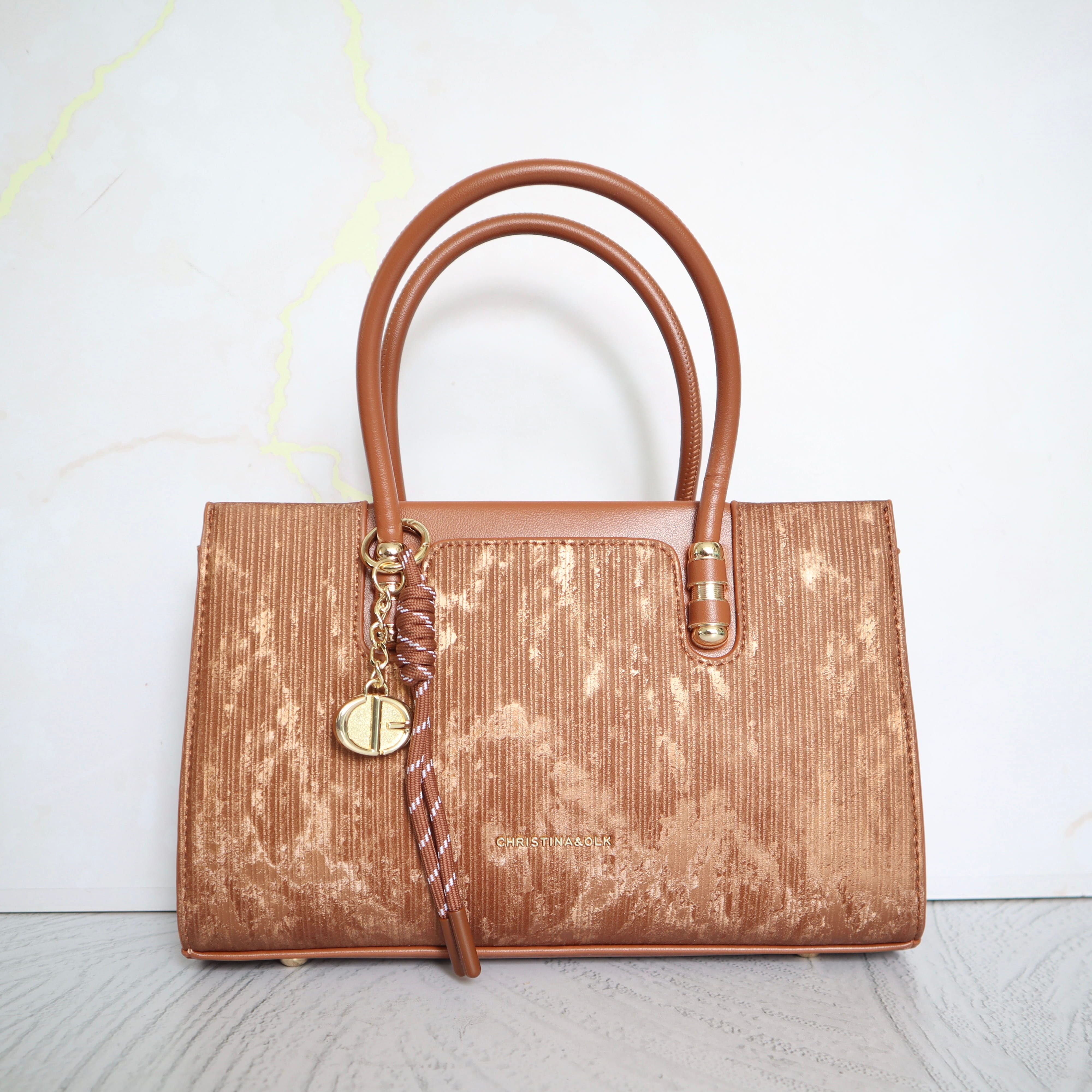 Bolso miel para mujer BOLZ8376