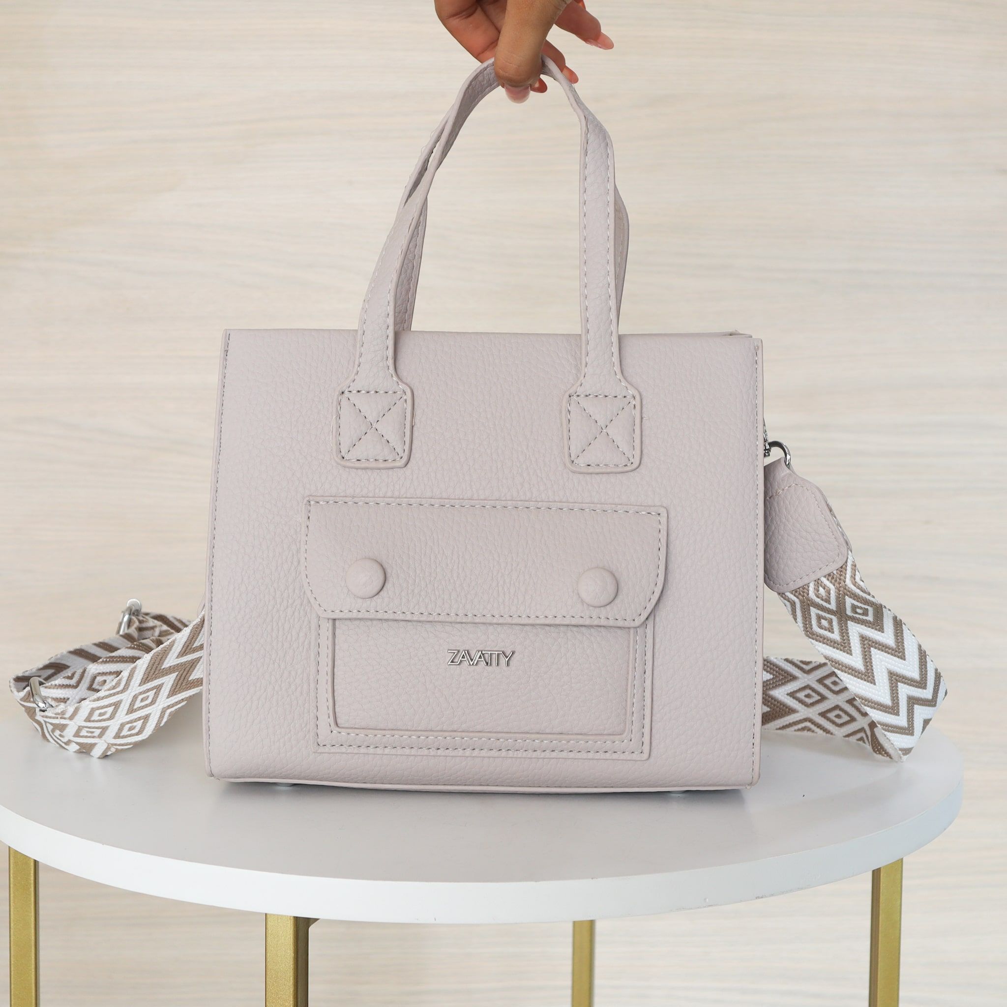 Tula gris para mujer BOLZ8680