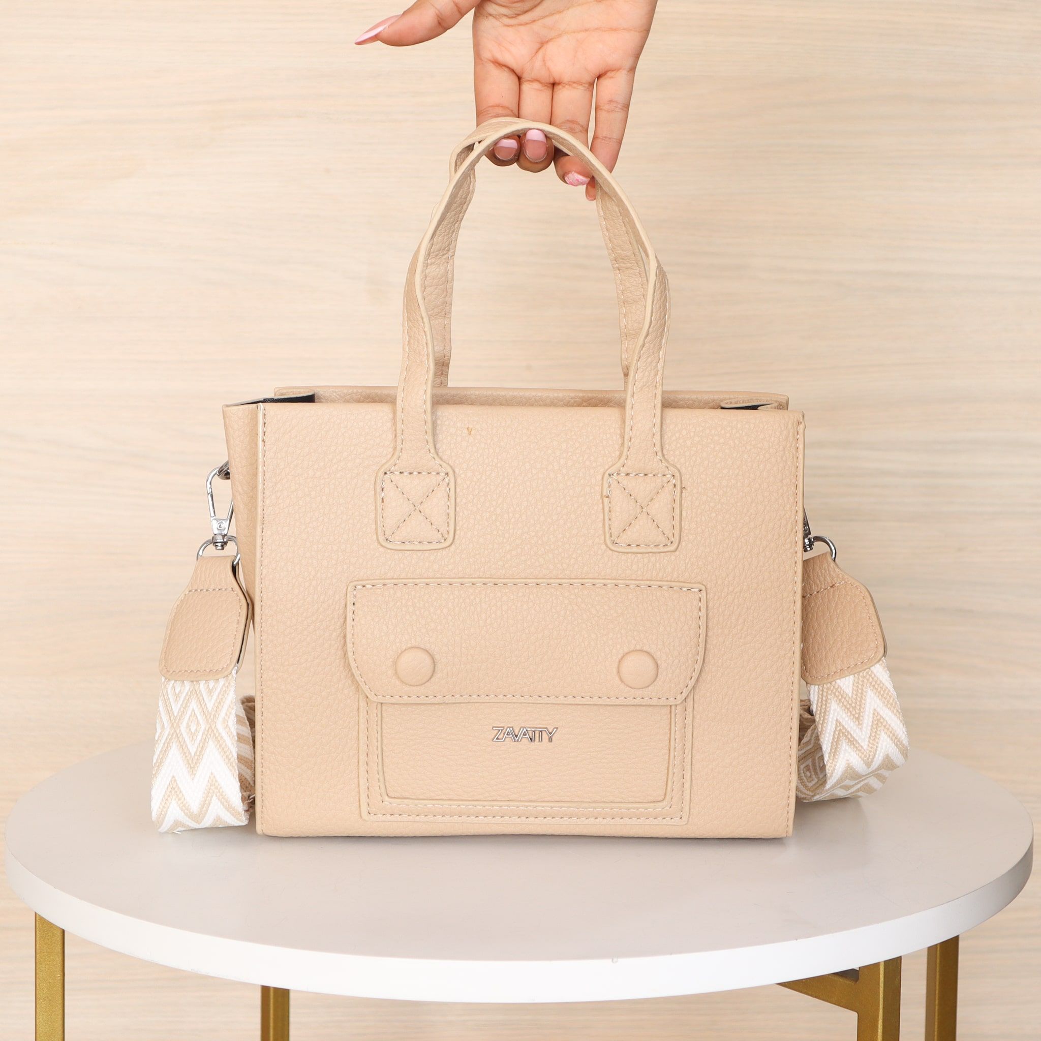 Tula taupe para mujer BOLZ8680