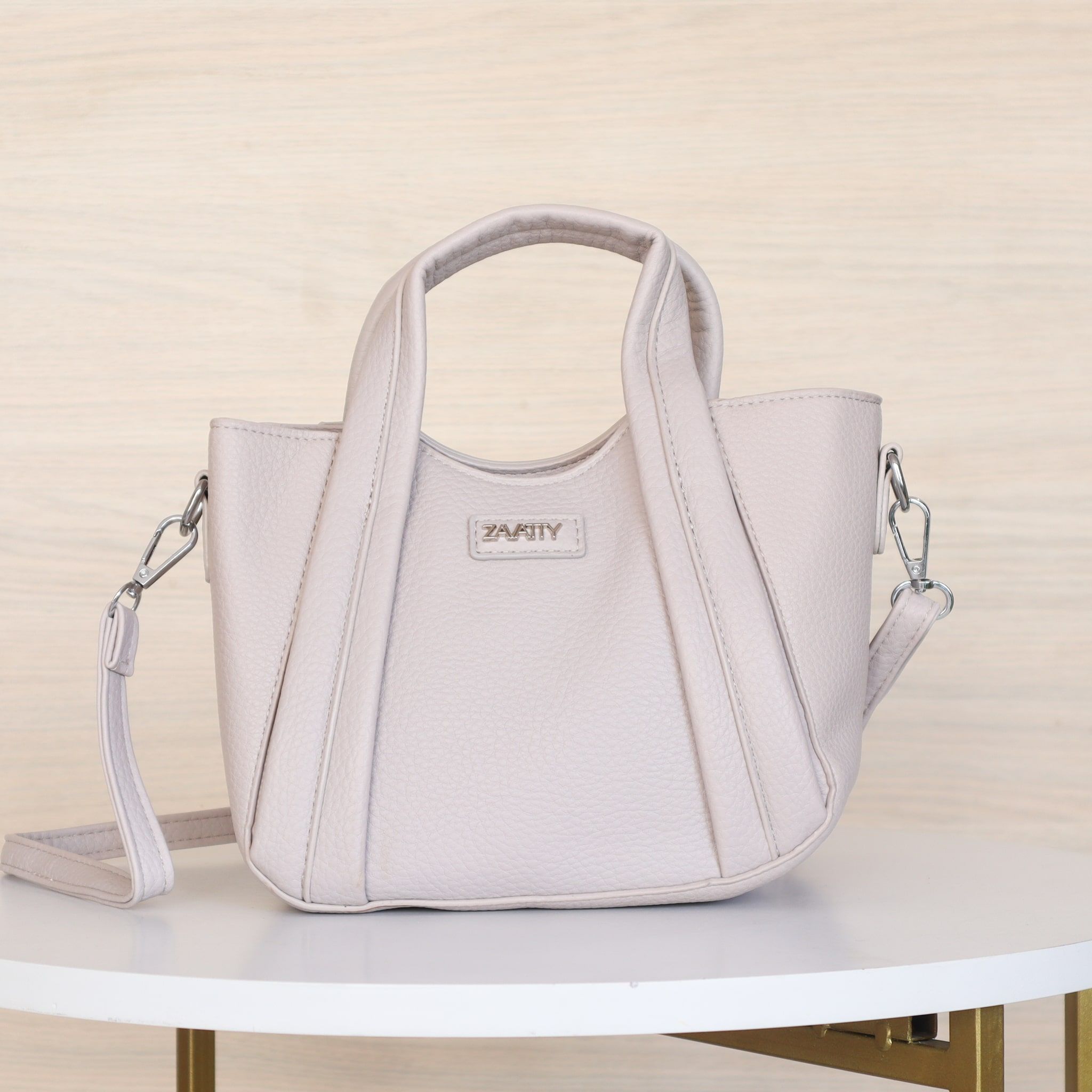 Bolso gris para mujer BOLZ87018