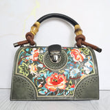 Bolso verde militar para mujer BOLZ8793