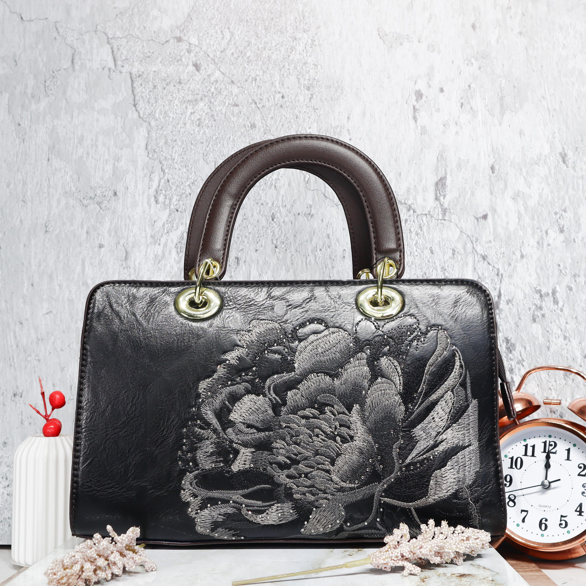 Bolso negro para mujer BOLZ8927