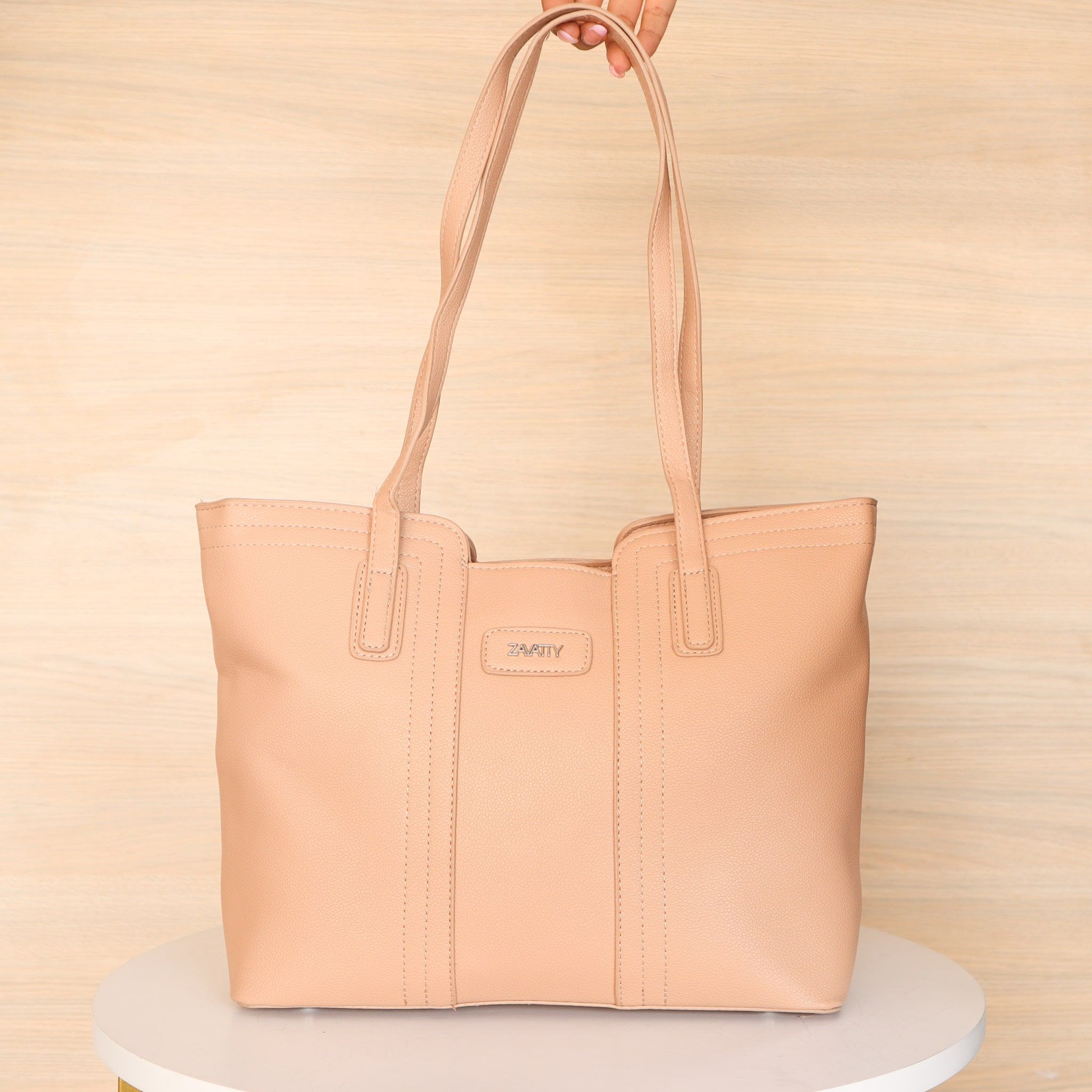 Bolso taupe para mujer BOLZ9518