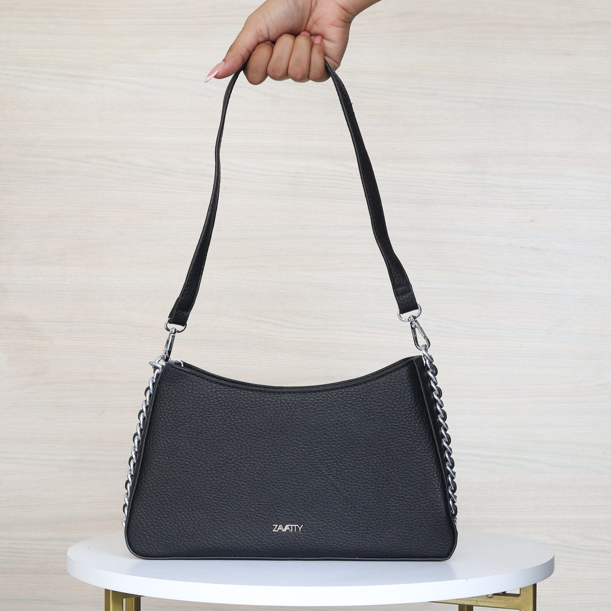 Bolso negro para mujer BOLZ9852