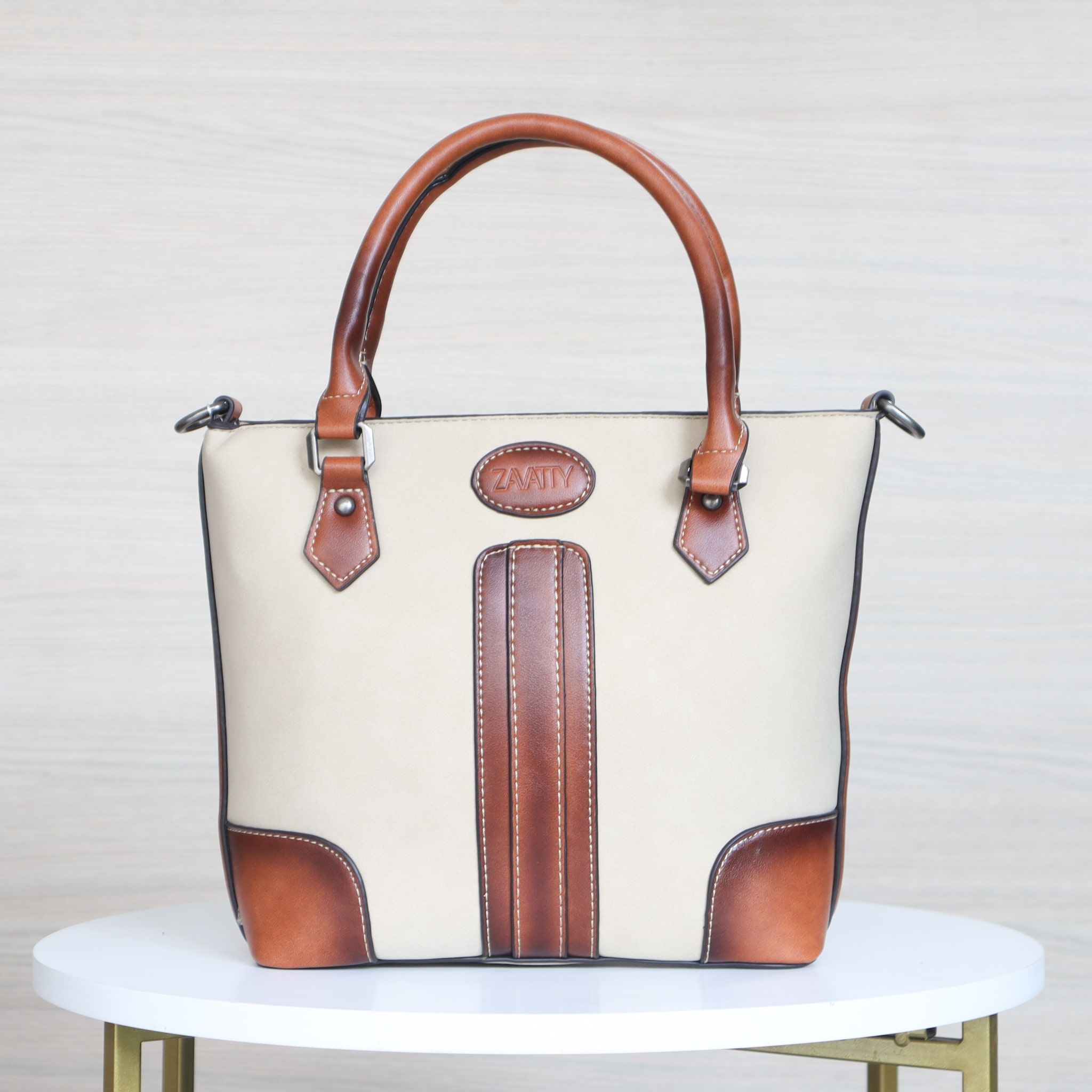 Bolso beige para mujer BOLZ99383