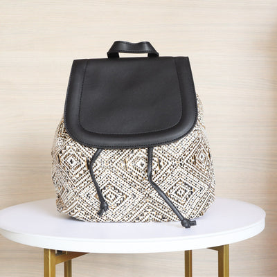 Morral negro para mujer BOLZBAGPRINT