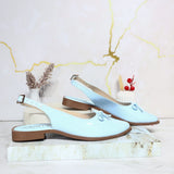Baleta azul bebe charol para mujer 0186-Z722