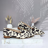 Baleta vaca print para mujer 1100-1-Z147