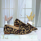 Baleta animal print para mujer 1100-1-Z147