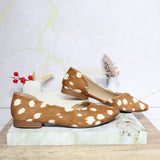 Baleta bambi miel para mujer 1166-Z147