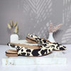 Baleta vaca print para mujer 1480-Z147
