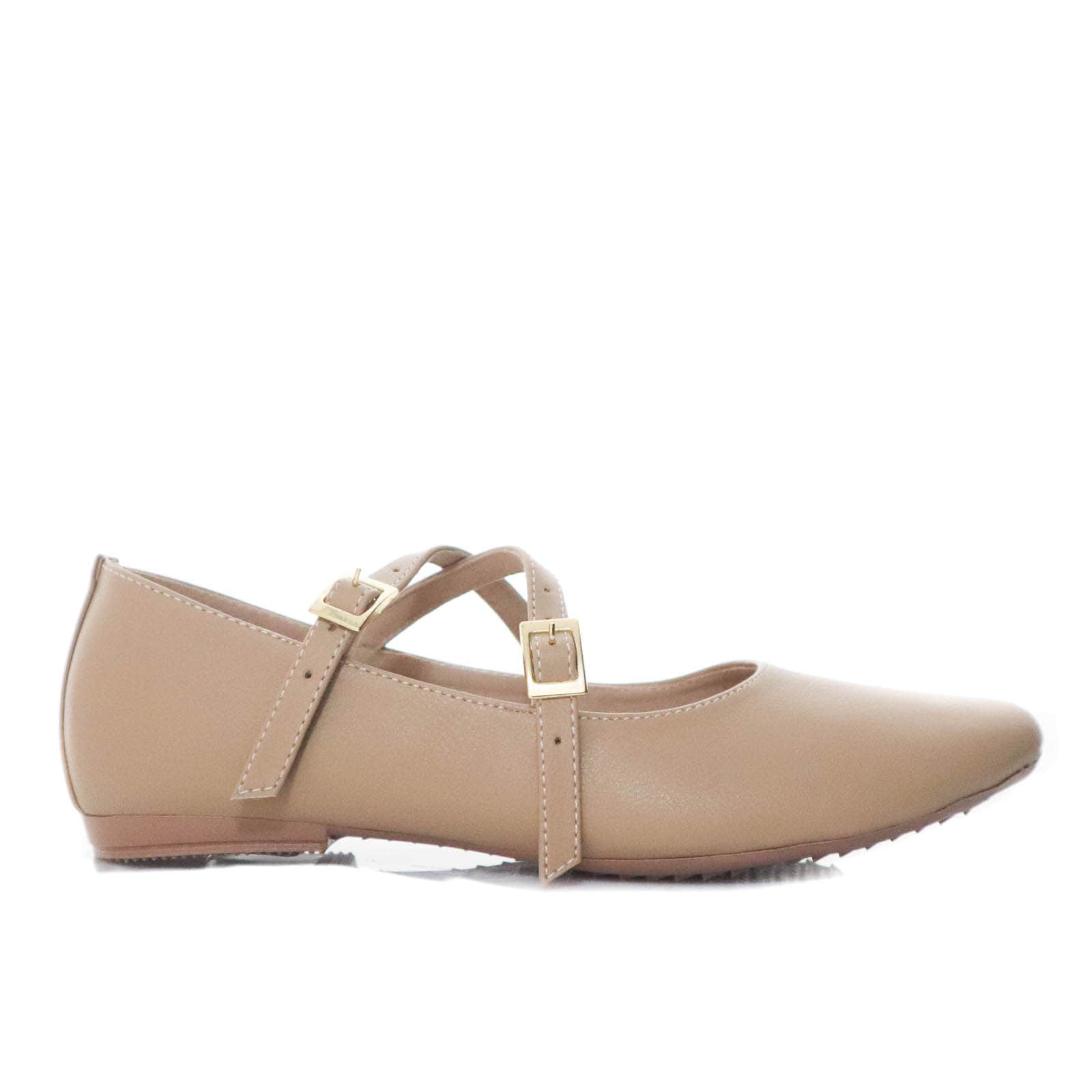 Baleta beige para mujer 1551-Z147