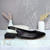 Baleta negro x negro charol para mujer 1687-Z147