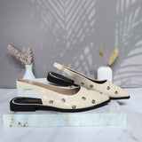 Baleta beige charol para mujer 1717-Z147