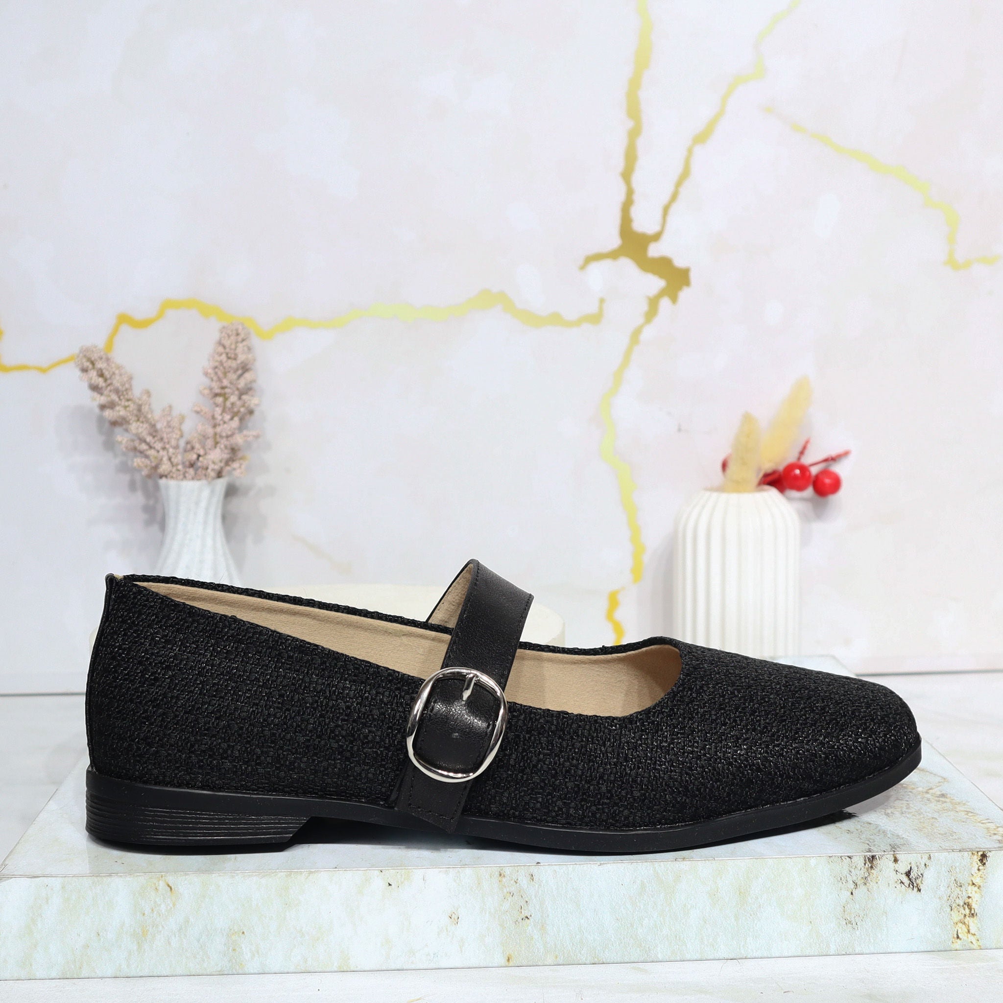 Baleta negro para mujer 1810-Z147