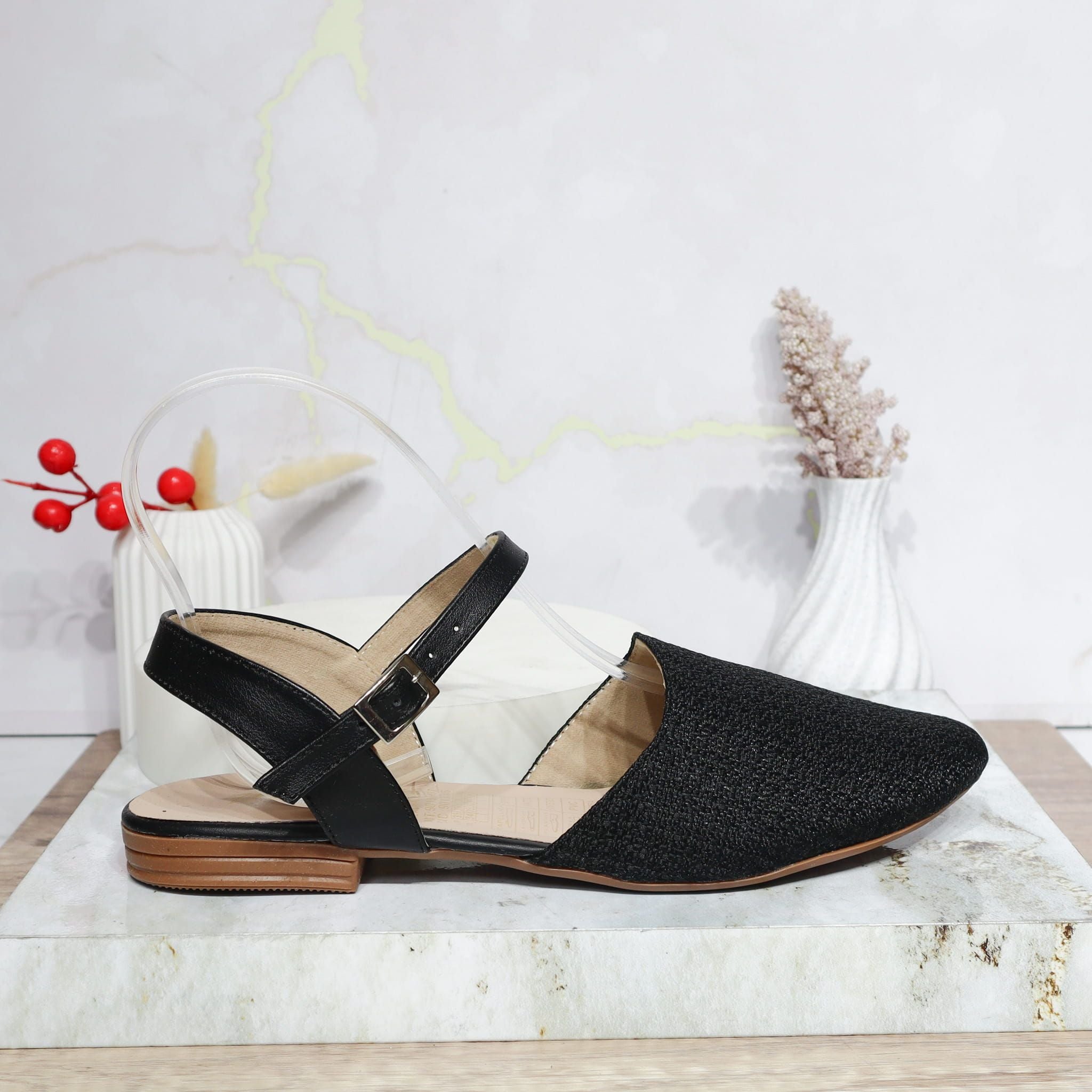 Baleta negro para mujer 1820-Z147