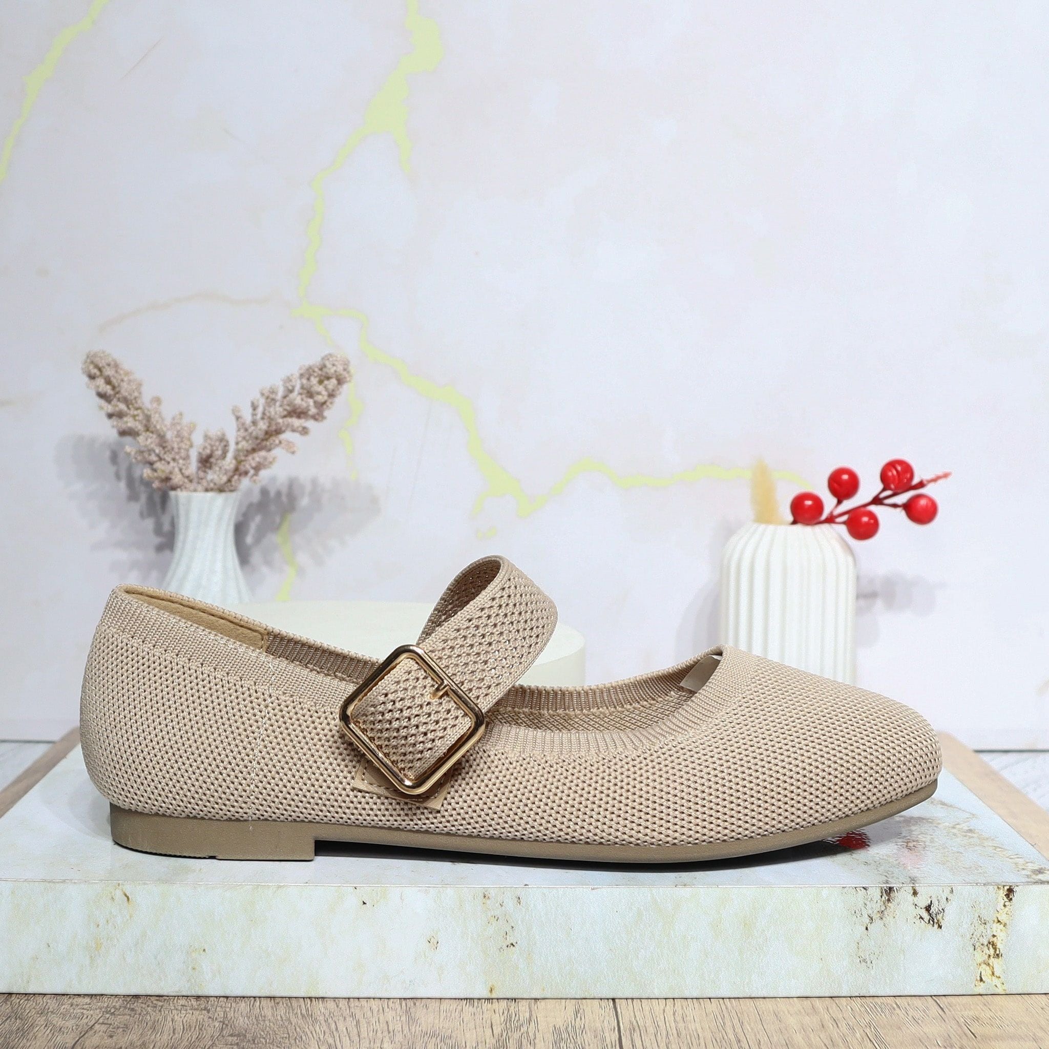 Baleta beige para mujer 25142-Z717