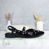 Baleta negro charol para mujer A304-Z436