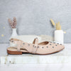 Baleta nude charol para mujer A304-Z436