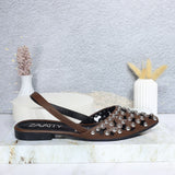 Baleta chocolate para mujer A312-Z436