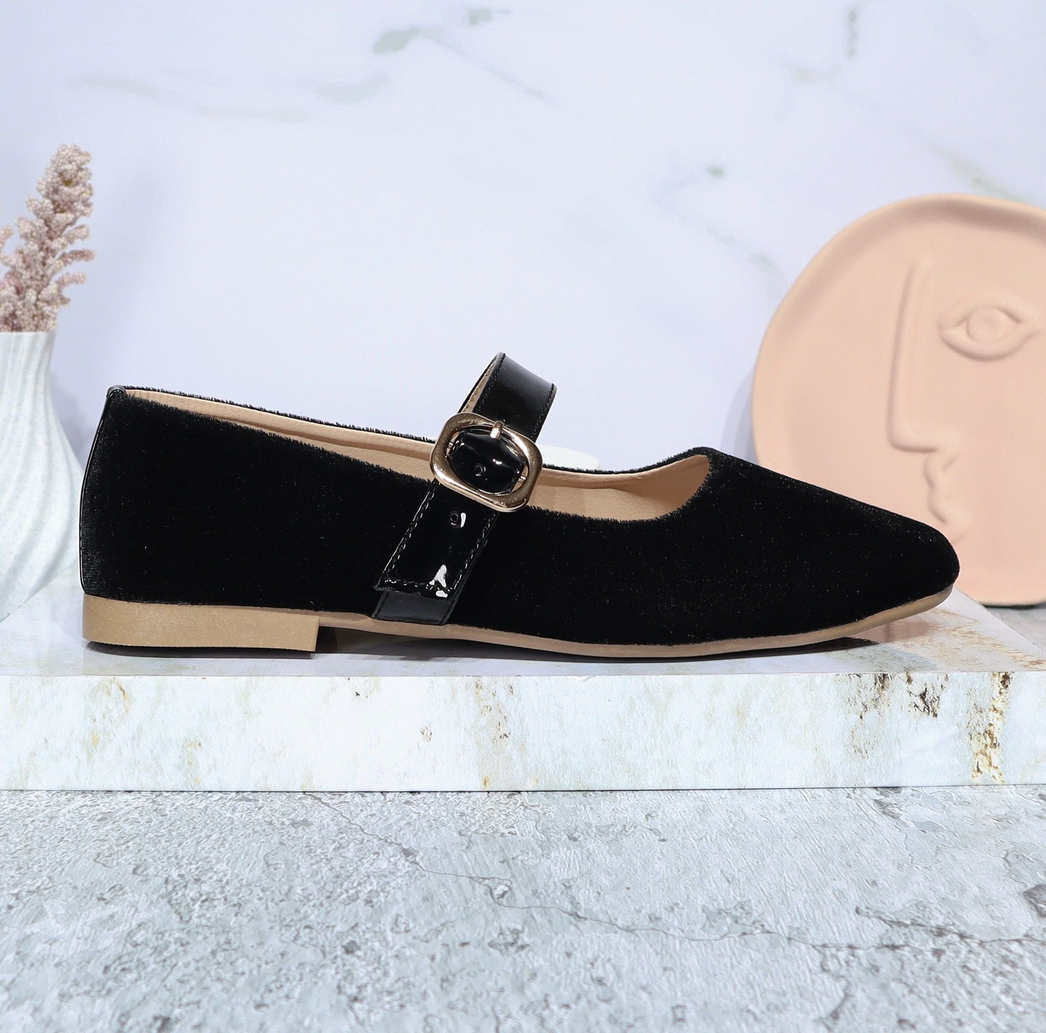 Baleta negro para mujer C2009-Z604