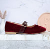 Baleta vinotinto para mujer C2009-Z604