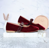 Baleta vinotinto para mujer C2009-Z604